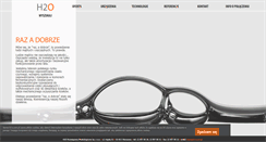 Desktop Screenshot of h2-o.com.pl